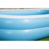 Dětský nafukovací bazén rodinný 262x175x51 cm modrý