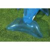 Dětský nafukovací delfín do vody s držadly - modrý