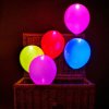 Balónek LED svítící 5 ks mix barev 30 cm