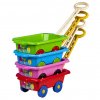 Dětský vozík Vlečka 45 cm - růžový