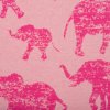 Kojenecký kabátek Sloni růžový
