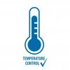 Kojenecká láhev First Choice Temperature Control 150 ml blue