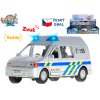 Traffic policie 14 cm kov zpětný chod na baterie český design světlo a zvuk