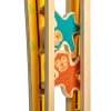 Mazané opičky - dřevěná nástěnná hračka