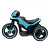 Dětská elektrická motorka Police modrá