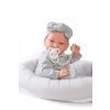 Carla - realistická panenka miminko s měkkým látkovým tělem - 42 cm