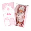 Joelle - realistická panenka miminko se zvuky a měkkým látkovým tělem - 38 cm