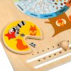 Kalendář přírody - dřevěná naučná hrací deska