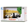 Zoolandia panda s mláďaty a doplňky v krabičce
