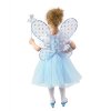 Dětský kostým tutu sukně víla Modřenka se svítícími křídly
