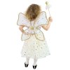 Dětský kostým tutu sukně zlatá víla s hůlkou a křídly