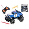 R/C auto terénní policie 14 cm 27MHz plná funkce na baterie se světlem