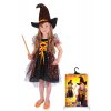 Dětský kostým čarodejnice hvězdička (L) čarodějnice / Halloween