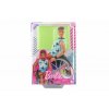 Barbie Model Ken na invalidním vozíku v modrém kostkovaném tílku