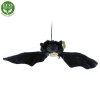 Plyšový netopýr černý 16 cm