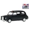 Auto taxi londýnské 12 cm 1:43 kov na zpětný chod v krabičce