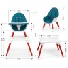 Jídelní židlička 2v1 Malmo zelená
