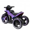 Dětská elektrická motorka Police fialová