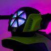 Dětská elektrická motorka Police fialová