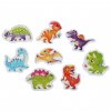 Dinosauři - puzzle 8 zvířátek - 16 dílků