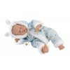 Little baby - spící realistická panenka miminko s měkkým látkovým tělem - 32 cm