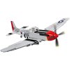 TOP GUN P-51 D Mustang, 1:32, 350 kostek, 1 figurka