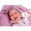 Carla - realistická panenka miminko s měkkým látkovým tělem - 42 cm