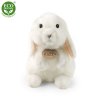 Plyšový králík bílý stojící 18 cm