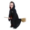 Dětský kouzelnický plášť s kapucí a brýlemi