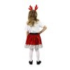 Dětský kostým tutu sukně vánoční sob s čelenkou