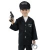 Dětský kostým policista s čepicí - český potisk (S)