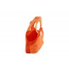 Jednorožec v kabelce/tašce oranžové plyš 18x20 cm v sáčku