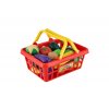 Nákupní košík ovoce/zelenina 25 ks plast v síťce