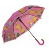 Deštník vystřelovací 66 cm kov/plast v sáčku