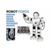 Robot RC Fobos plast interaktivní chodící 40 cm česky mluvící na baterie s USB