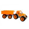 Traktor s vlekem plast 53 cm na volný chod