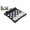 Šachy + dáma plast společenská hra v krabici