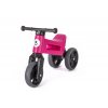 Odrážedlo Funny Wheels Rider Sport růžové 2v1, výška sedla 28/30 cm nosnost 25 kg