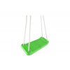 Houpačka/Houpací prkénko zelené plast nosnost 60 kg v síťce