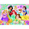 Puzzle Šťastný svět princezen/Disney PRINCESS 200 dílků 48x34 cm