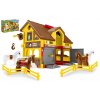 Play House - Ranč s koňmi plast + kůň 4 ks v krabici