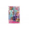 Barbie Povolání herní set s panenkou - zubařka hnědovláska