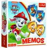 Pexeso papírové PAW PATROL/TLAPKOVÁ PATROLA společenská hra 36 kusů v krabici