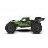 Auto RC buggy plast 22 cm stavebnice 24MHz na baterie zelené v krabici 34x25x7 cm