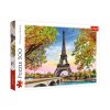 Puzzle Romantická Paříž 500 dílků 48x34 cm
