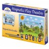 Divadlo KRTEK magnetické dřevěné s figurkami v krabici