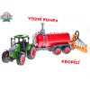 Farming traktor volný chod 49 cm s cisternou stříkající vodu v krabičce