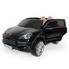 Dětské dvoumístné elektrické vozidlo PORSCHE CAYENNE S 12V R/C černé