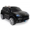 Dětské dvoumístné elektrické vozidlo PORSCHE CAYENNE S 12V R/C černé