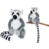 Lemur plyšový 25 cm sedící